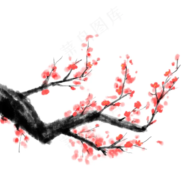 梅花素材 图片(3000x3000)psd模版下载