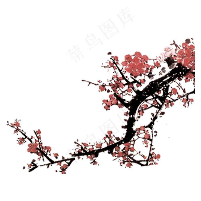 梅花  图片(2000x2000)psd模版下载