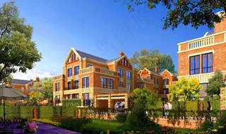 别墅群效果图图片