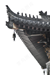 中式屋檐图片