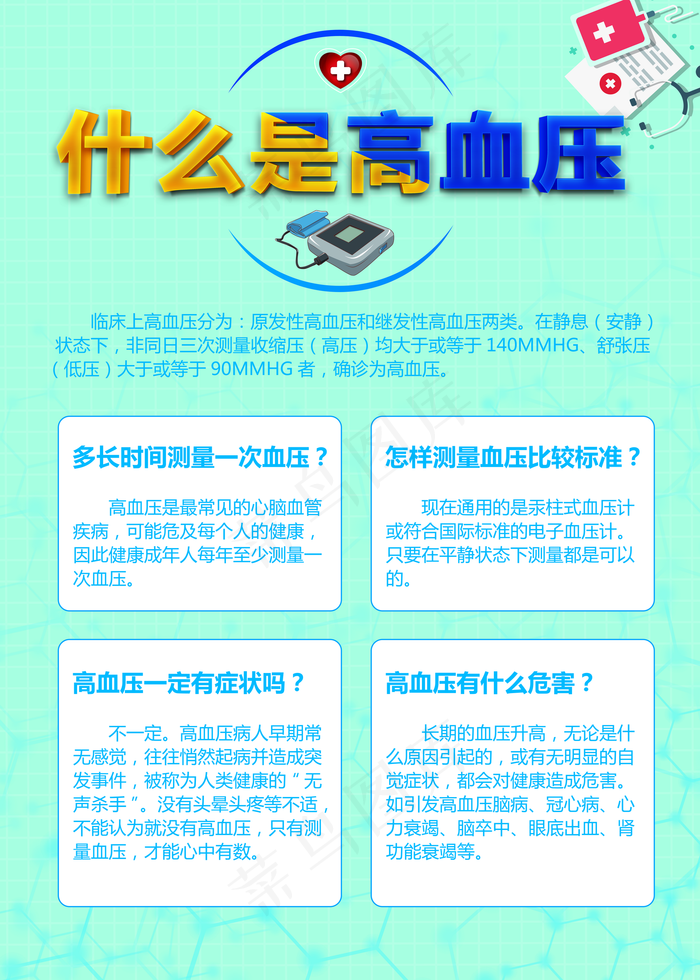 什么是高血压海报图片(5906×8268像素(300dpi))psd模版下载