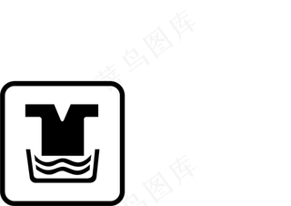 洗衣 扁平化图标图片