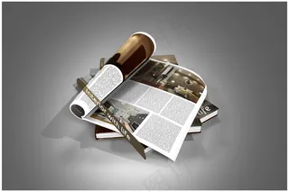 画册书籍样机图片