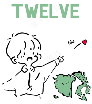 卡通男孩大陆版图图片