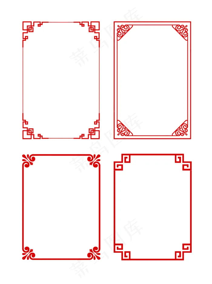 古典纹理边框图片(1024x1369)psd模版下载