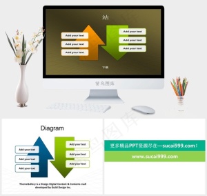 项目总览PPT模板黄色PPT模板黄色PPT模板预览图