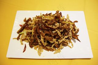 芝麻酥肠丝图片