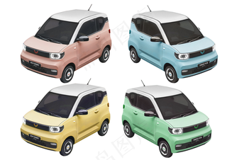 五菱宏光MINIEV马卡龙单车图片