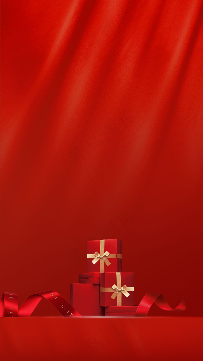 礼品海报图片(2362x4199)psd模版下载
