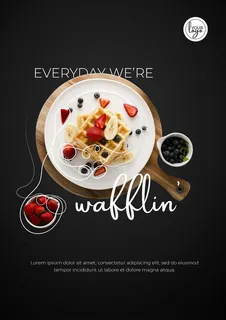 华夫饼图片 华夫饼图片