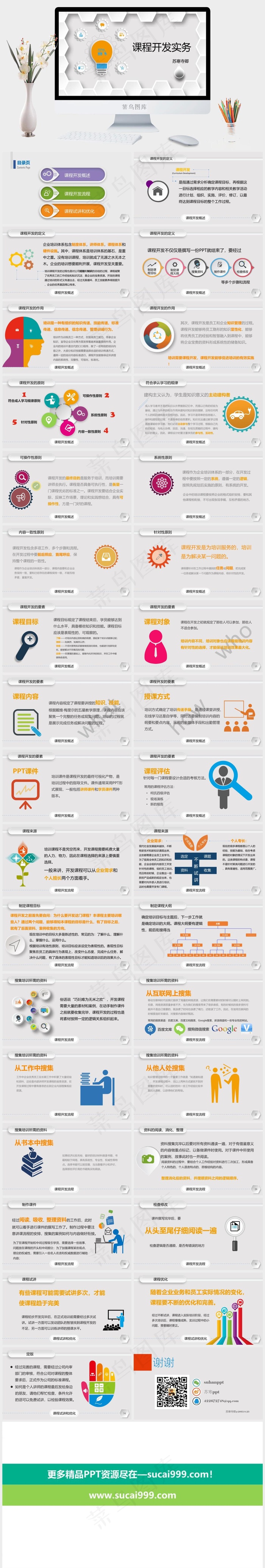 企业培训课程开发实务ppt模板灰色营销标准PPT模板灰色营销标准PPT模板
