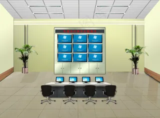 监控指挥中心图片