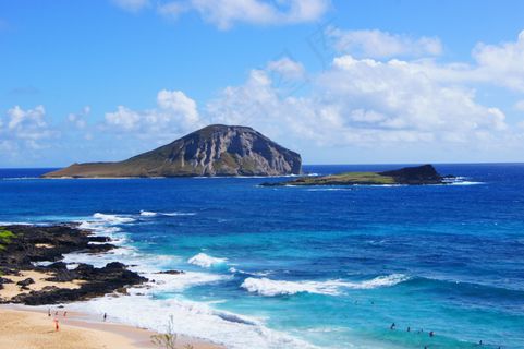 加拿大海边大海风景图片