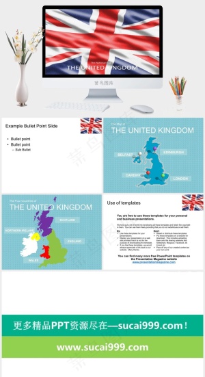 英国国旗模板突出营销PPT模板突出营销PPT模板