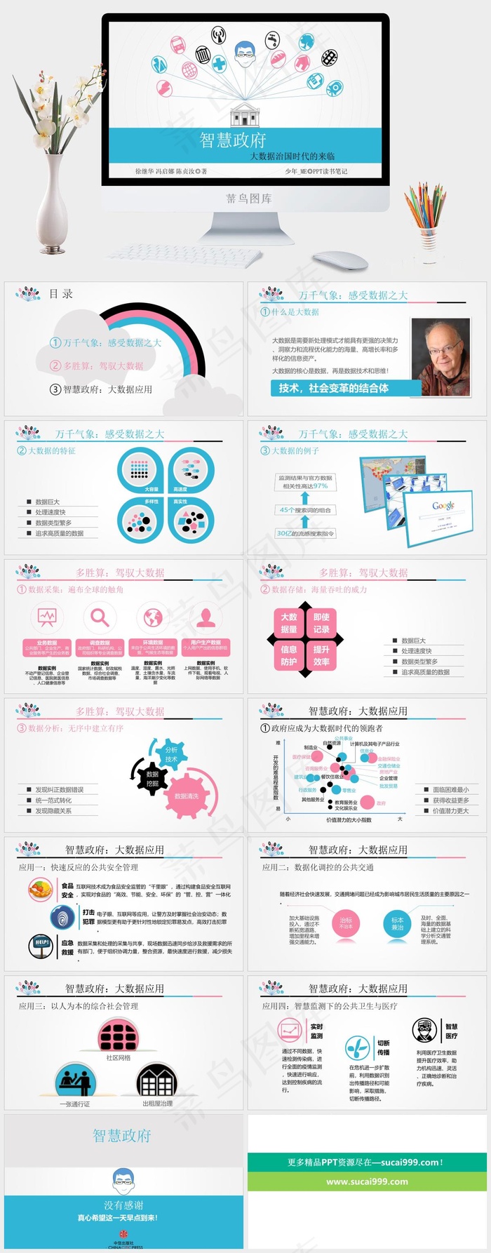 大数据分析ppt模板下载*读书白色卡通风PPT模板*
白色卡通风PPT模板