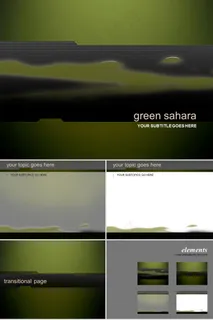 中间灰色边框PPT模板简洁PPT模板