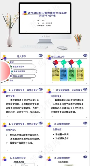 答辩PPT范例总结
白色营销素雅PPT模板