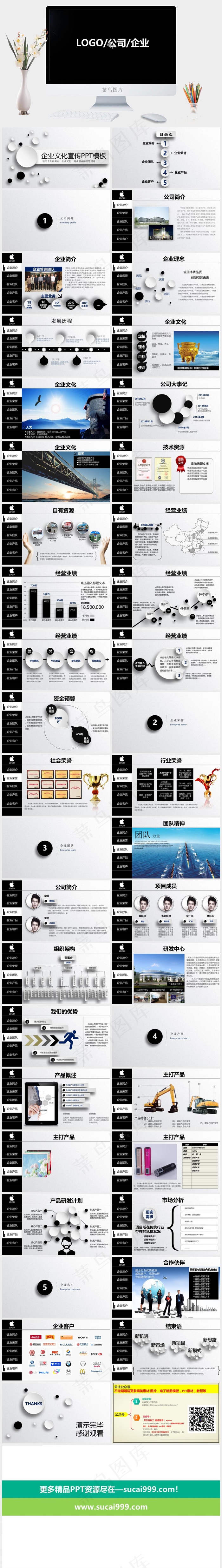 简约通用商业策划计划书PPT模板企业
黑色硬朗简洁高冷营销PPT模板
