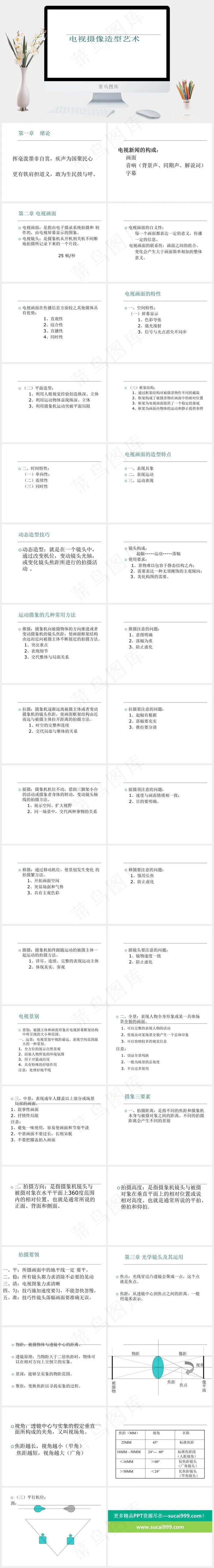 简洁风格ppt白色营销简洁PPT模板