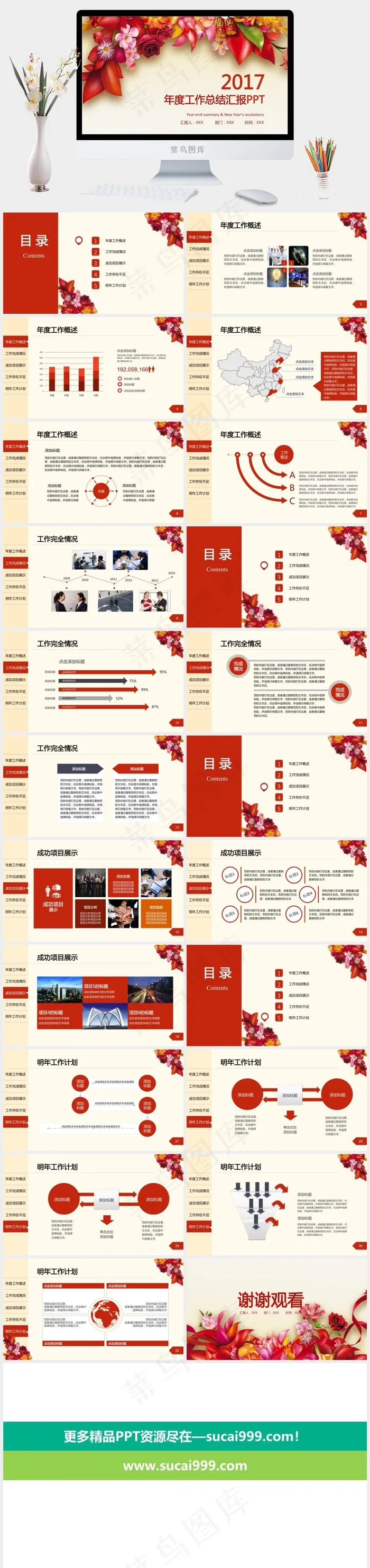 动态年度工作总结汇报PPT模版灰色营销PPT模板橘色橙色营销实景风PPT模板