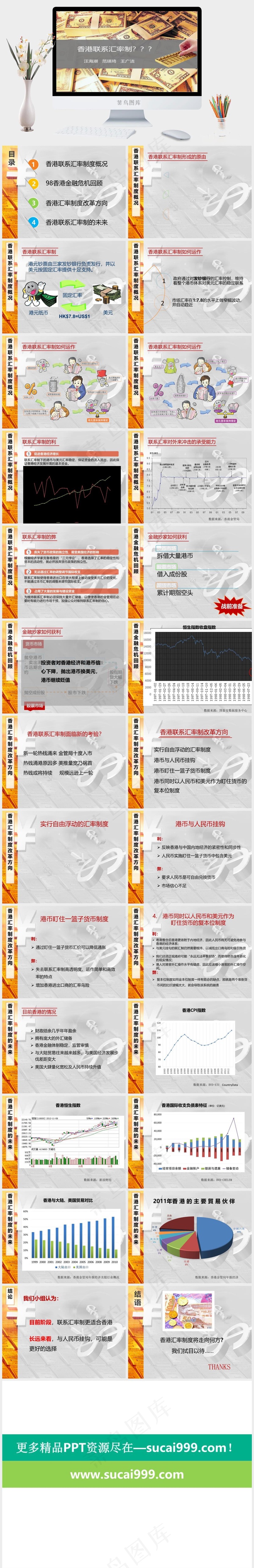 国际金融灰色营销实景风PPT模板