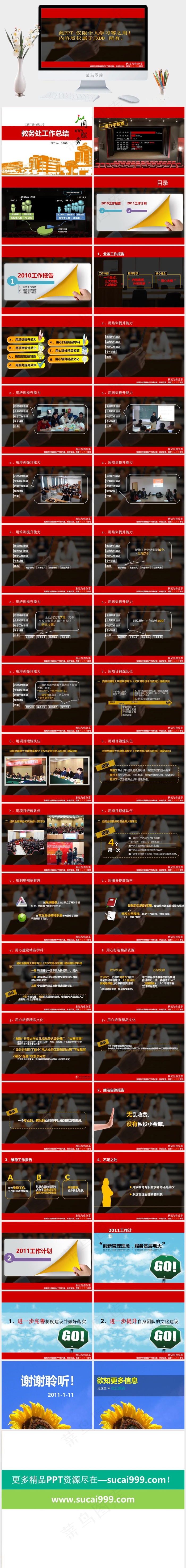 教务处工作总结工作总结
总结
灰色实景风PPT模板