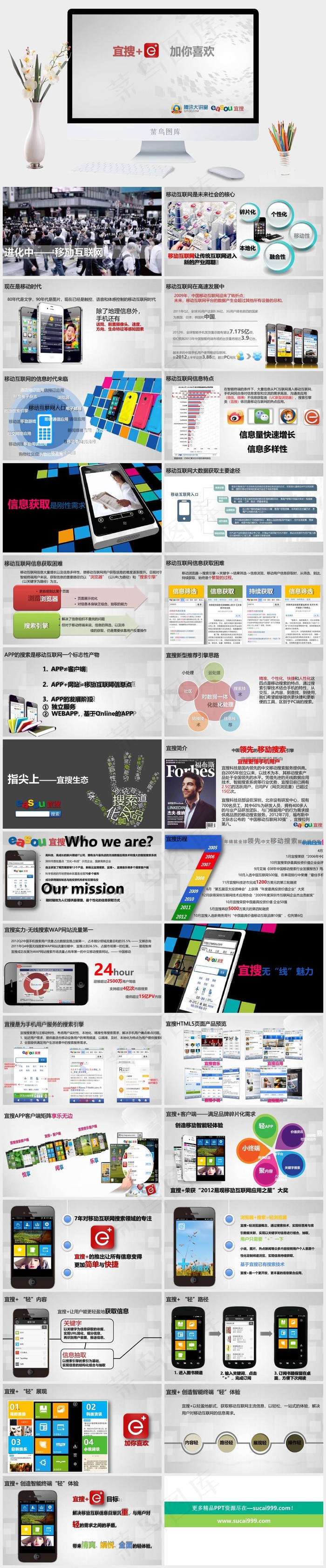 移动互联网ppt模板互联网
灰色素雅简洁PPT模板