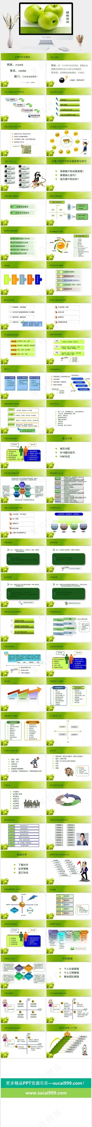 业务员培训PPT模板突出PPT模板预览图