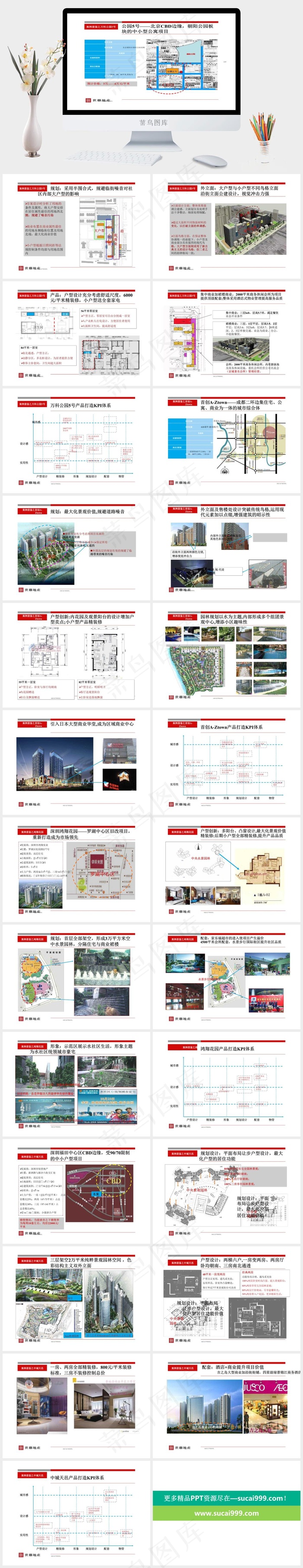 城市插件型项目打造成为区域高端图片商业白色营销PPT模板白色营销PPT模板
