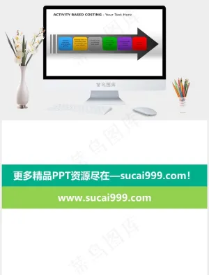 图表信息ppt设计素材白色营销PPT模板白色突出营销PPT模板