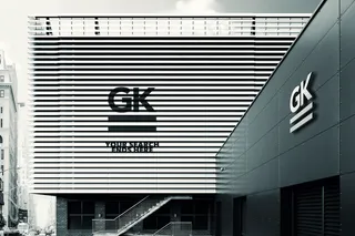 户外logo样机图片