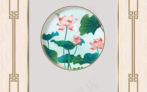 中式背景墙图片 中式背景墙图片