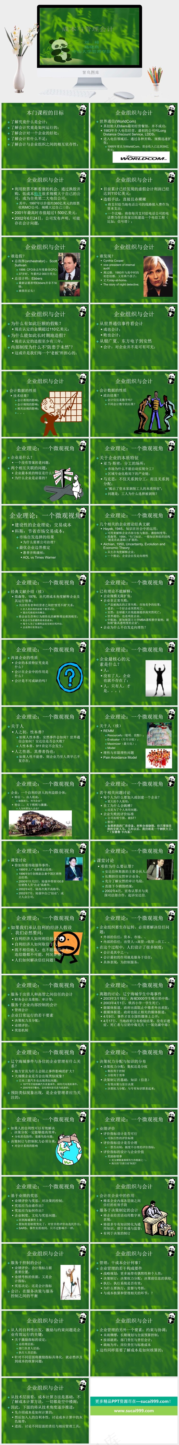 企业管理人员做的培训课件绿色PPT模板