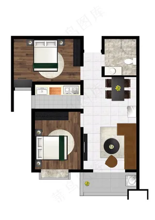 户型平面图图片