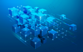 科技立方体图片