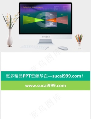 信息图表ppt设计模板青色PPT模板青色PPT模板预览图