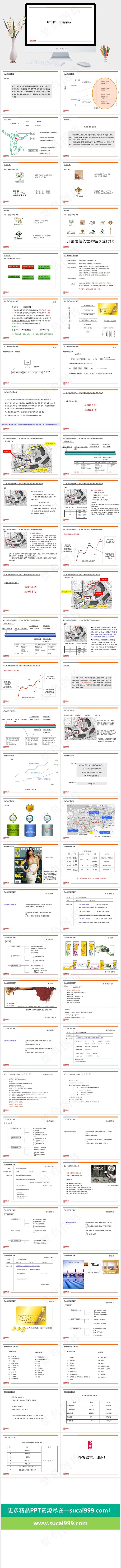 金地名津皇岗项目营销策略图片白色简洁PPT模板