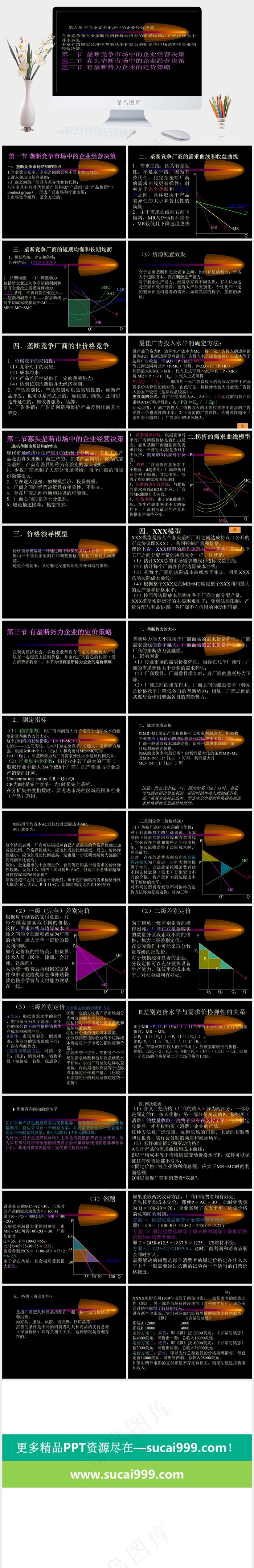 企业经营决策图片黑色高冷硬朗标准PPT模板