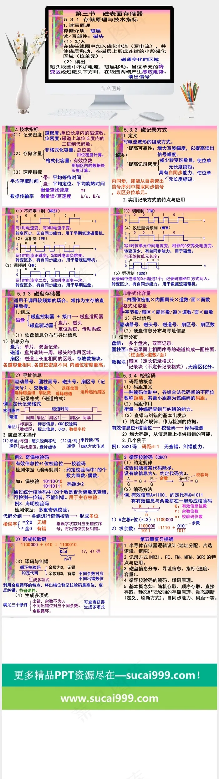 PPT教学培训灰色橘色橙色PPT模板