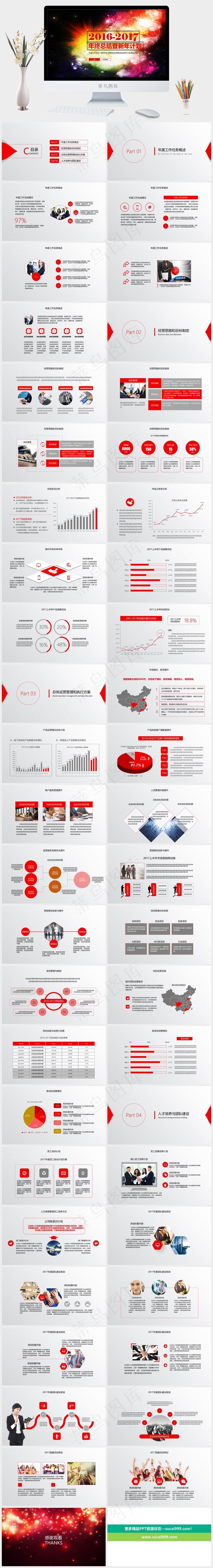 2016-2017年终总结暨新年计...工作总结新年计划年终总结财务总结总结营销计划新年灰色营销PPT模板新年计划
计划
灰色营销PPT模板