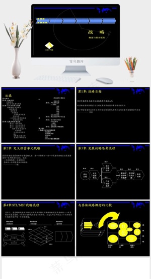 PPT教学培训市场分析
黑色硬朗高冷PPT模板