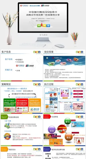 中信银行腾讯qq信用卡全面战略合作...银行
灰色营销PPT模板预览图