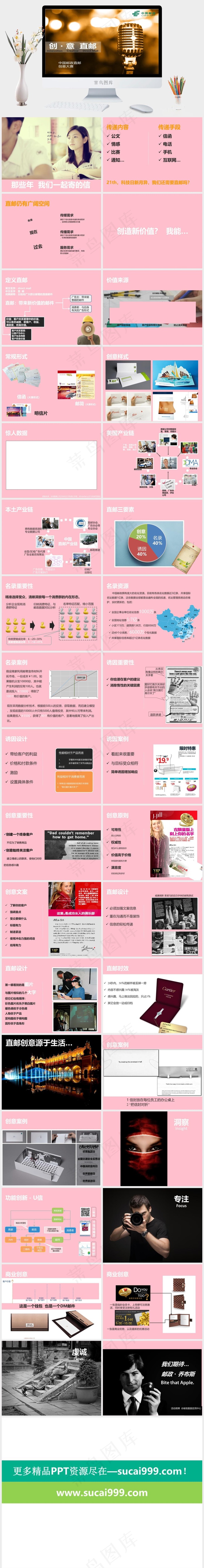 中国邮政ppt模板创意突出标准PPT模板标准突出PPT模板