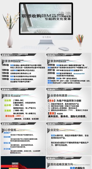文化变革PPT介绍模板灰色实景风PPT模板预览图