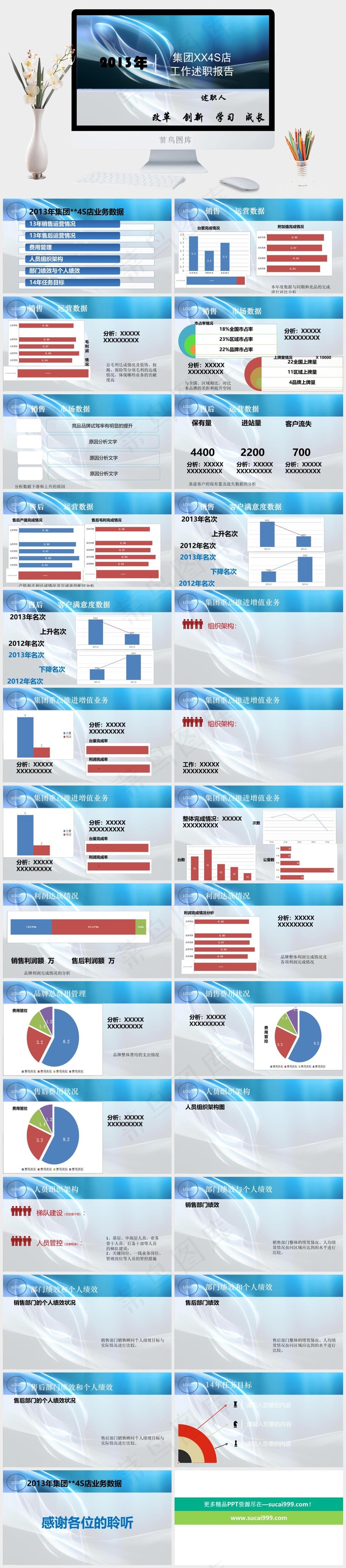 工作报告图片述职报告
灰色科技实景风PPT模板