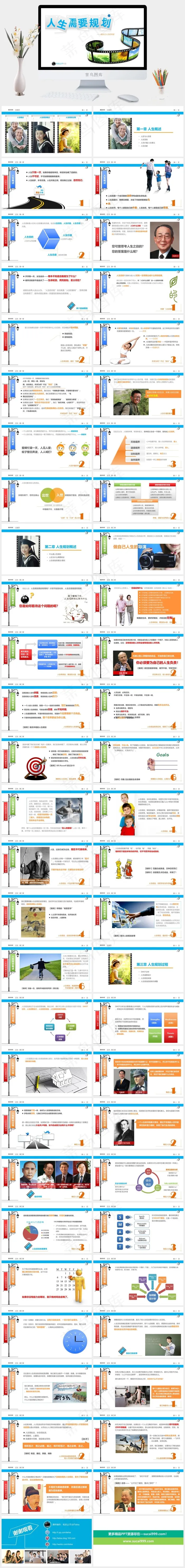 优秀PowerPoint作品欣赏白色PPT模板