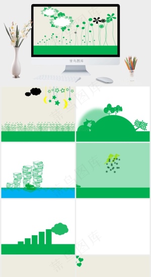 简短情景剧动画ppt模板灰色卡通风PPT模板灰色卡通风PPT模板预览图