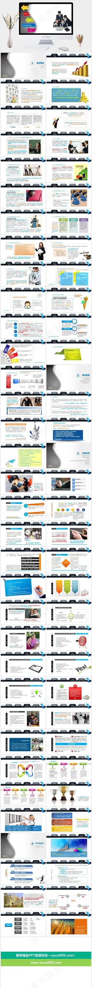 绩效考核实务ppt模板白色PPT模板白色PPT模板预览图