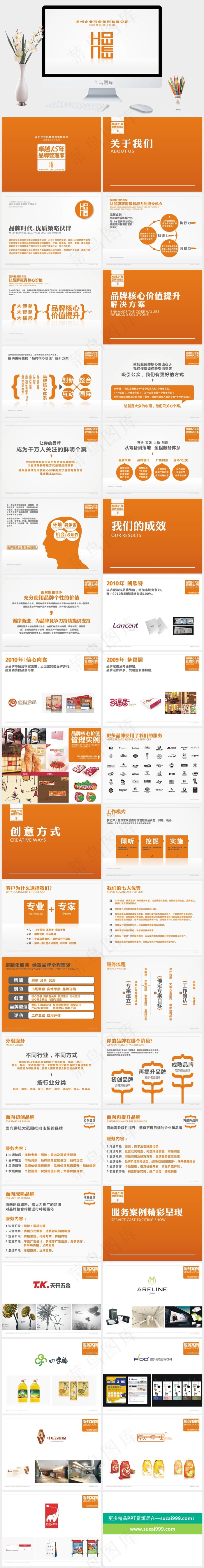 企业形象 品牌整合白色营销简洁PPT模板白色营销简洁PPT模板