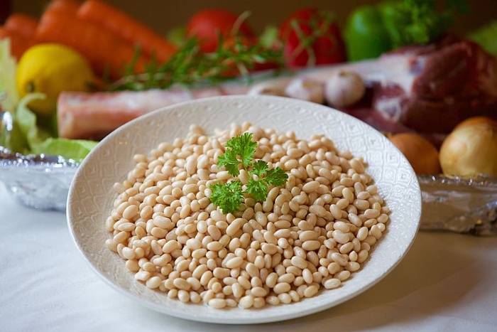 白芸豆，蔬菜，食谱，食品，tjena厨房，厨房，健康，食品和饮料